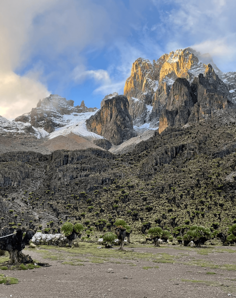 Climbing Mount Kenya Peak